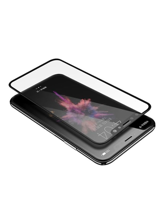 shAyzee 2.5D Tempered Glass Screen Protector For Apple iPhone 12 Clear/Black - Image 2