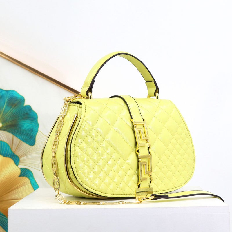 2025 Women'S Handbag, Crossbody Bag, Maze Chain Embroidery, Big Brand Saddle Bag, Chain Shoulder Bag - Image 1