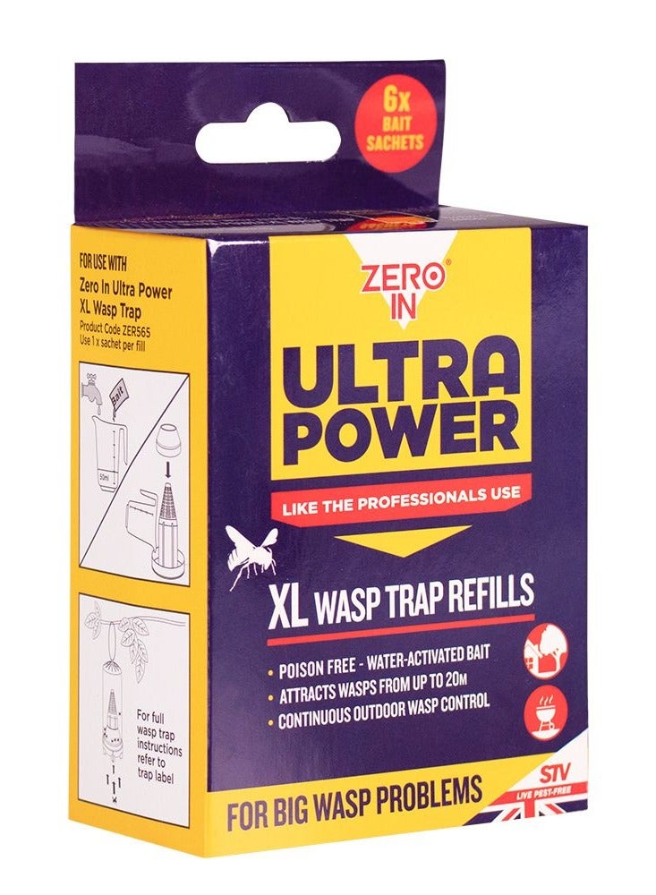 STV Zero In Ultra Power Xl Wasp Trap Refill - Image 3