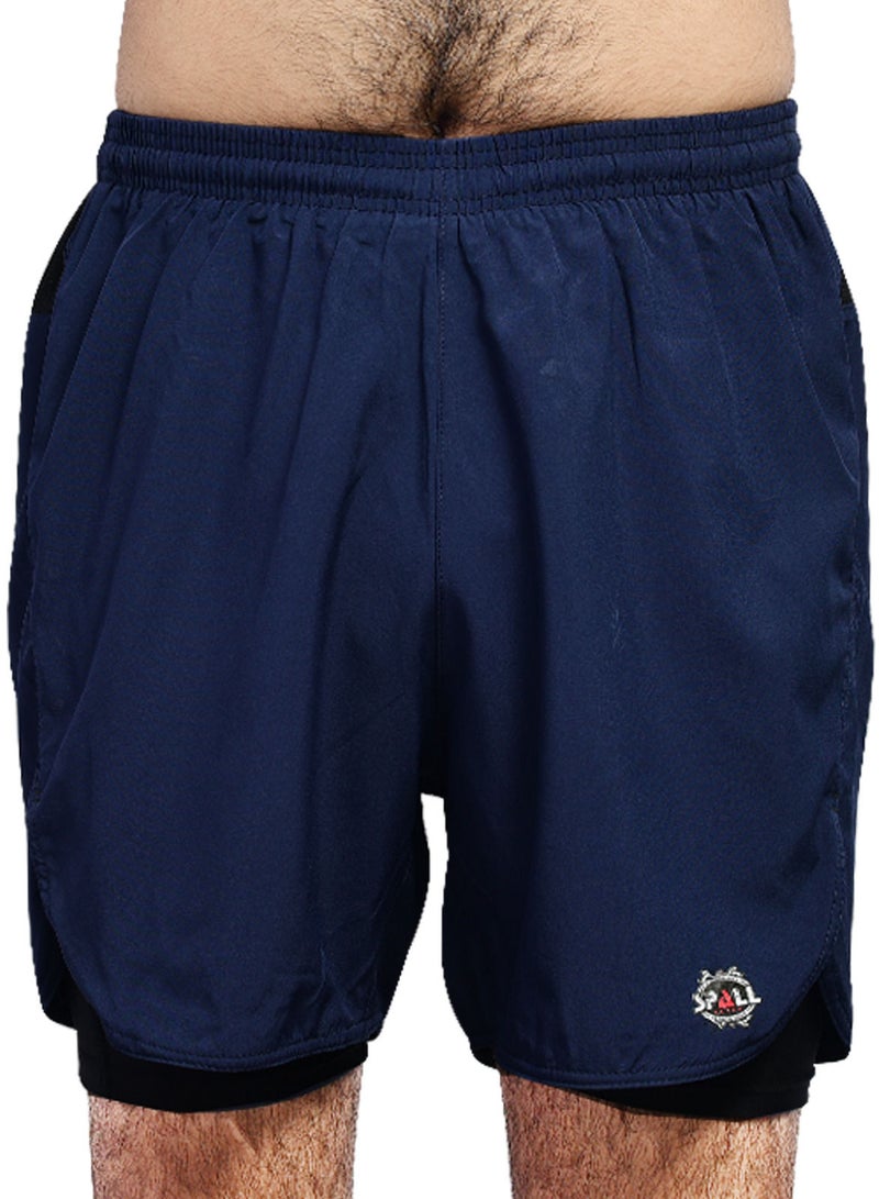 سبال شورت للجري خفيف الوزن وسريع الجفاف لتمارين الصالة الرياضية وكرة السلة ورياضات رياضية وركوب الدراجات والركض واللياقة البدنية وتدريب كمال الأجسام مثالي للرجال - Image 1