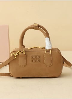 Miu Miu Arcadie padded suede top-handle bag  - Image 1