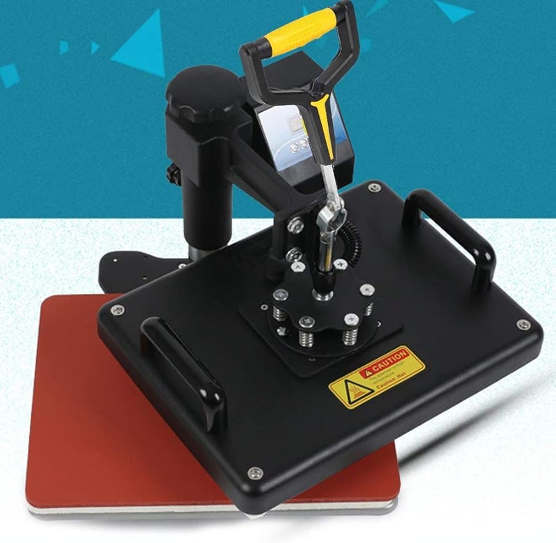 Heavy Duty Heat Press Machine Fixture 386kg Clamping Force 42mm Stroke Steel Handle Replacement - Image 4