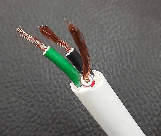 LEKORED 10 Sq mm 3 Core Round Copper Wires Cables for Home Domestic Industrial Electrical Connections 5 METER - Image 2