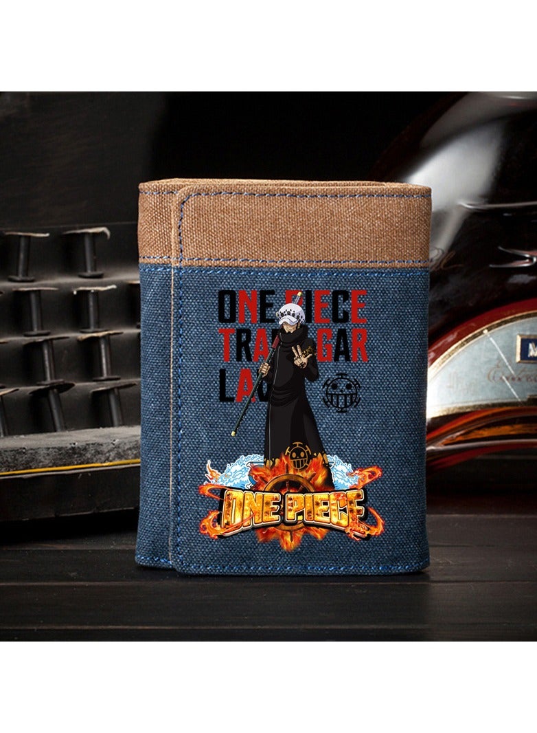 KUYING New ONE PIECE Canvas Vertical Wallet