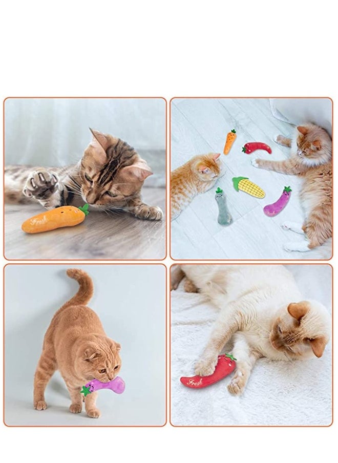 Generic - Cat Toys, Cat Chew Catnip Interactive Toy for Cat Lover Indoor Gift Cat Kitty Bite Toys Supplies Plush Gifts Fun Playing Toy - Image 1