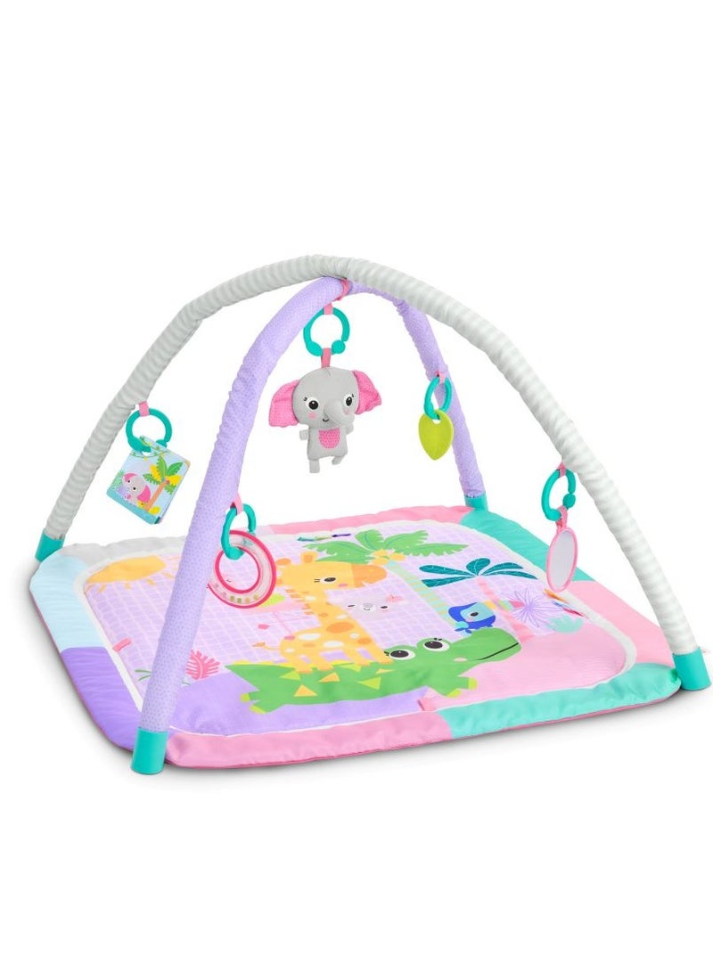 Bright Starts Wild Wiggles Sweet Safari FoldAway Activity Gym – 0 to 36 Months - Image 1