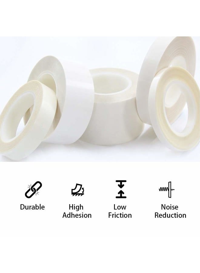 APT Advanced Polymer Tape APT, UHMW (Ultra-high Molecular Weight) Polyethylene Tape, Resists Abrasion, Impact, for Surface Protection and Friction and Noise Reduction for Lining Sliding Surfaces. (0.5" x 5Yds, 5 Mil UHMW) - Image 3