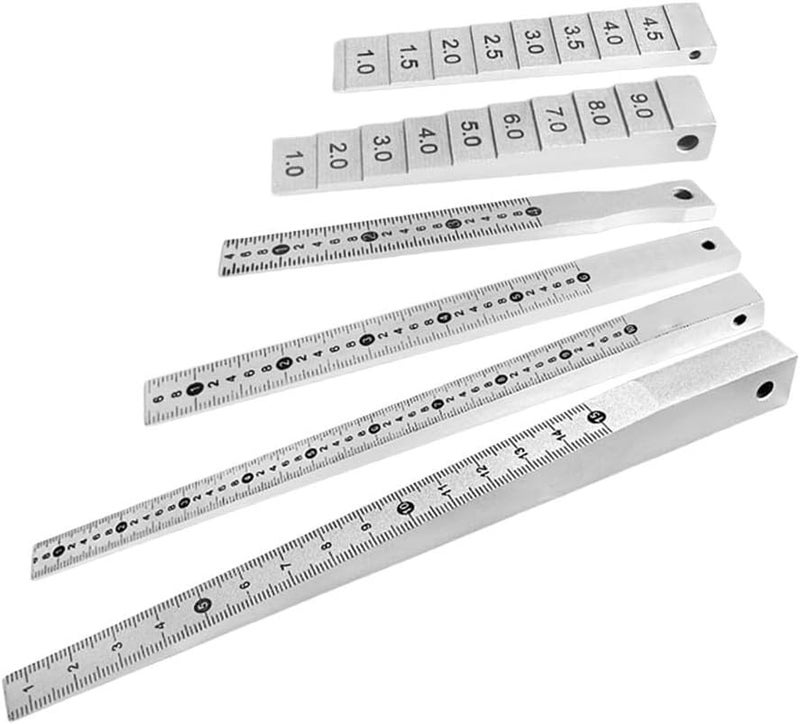 Carbon Steel Taper Gauge Feeler Gap Measuring Tool 0 5 To 10mm For Precise Measurement - Image 4