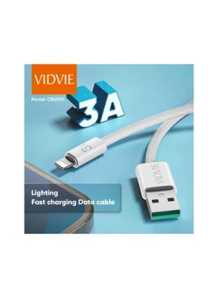 Vidvie VIDVIE Lightning Data Cable 3A CB4011i 2m  - Image 2