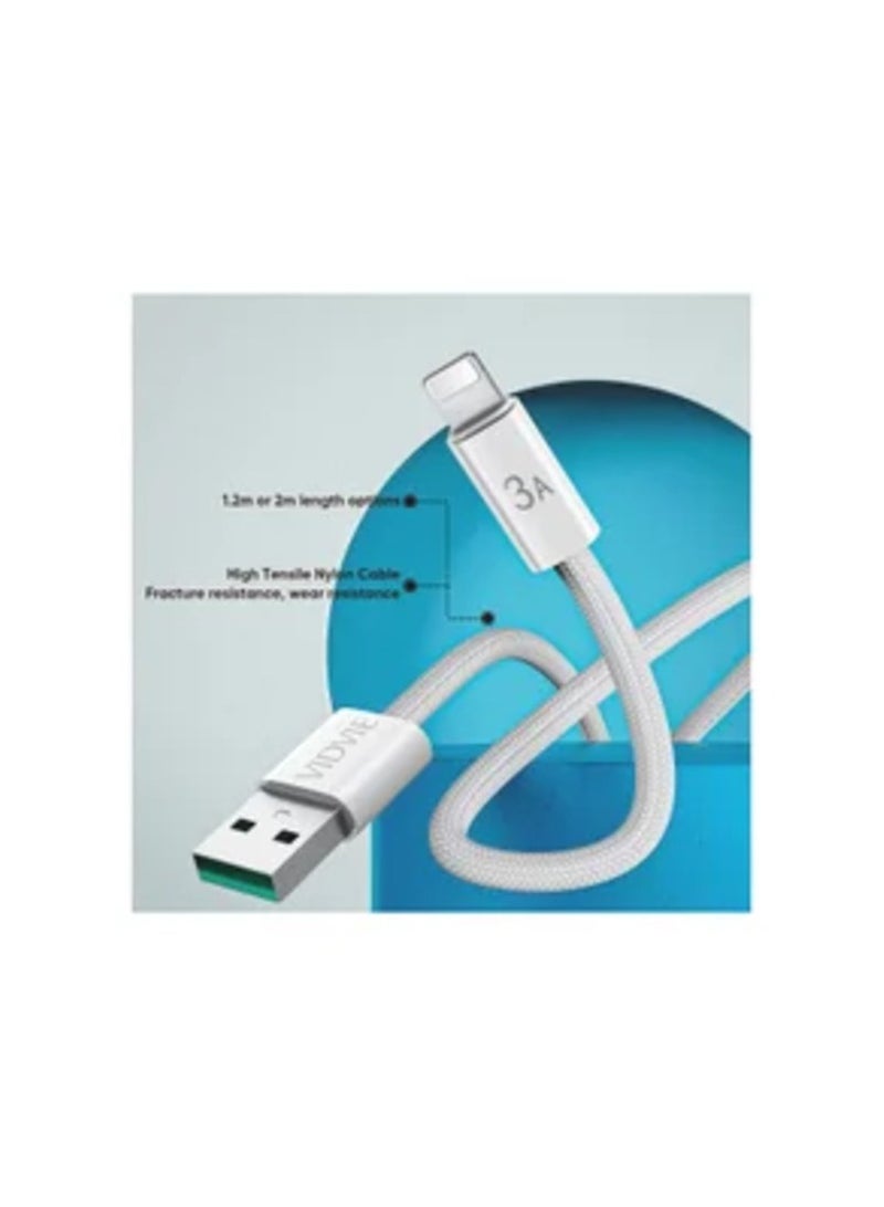 Vidvie VIDVIE Lightning Data Cable 3A CB4011i 2m  - Image 3