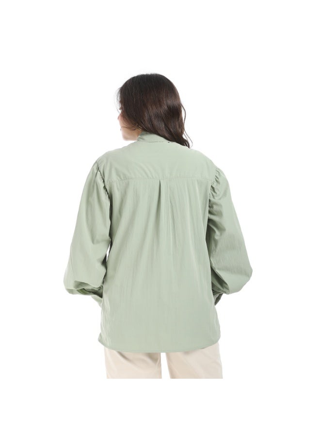 Cocktail 5653-shirt-mint green - Image 3
