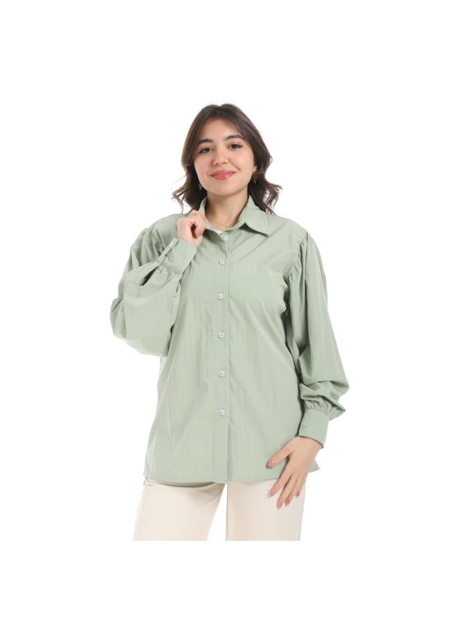 Cocktail 5653-shirt-mint green - Image 1