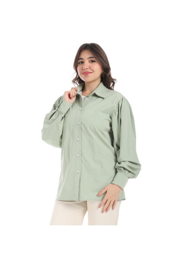 Cocktail 5653-shirt-mint green - Image 2