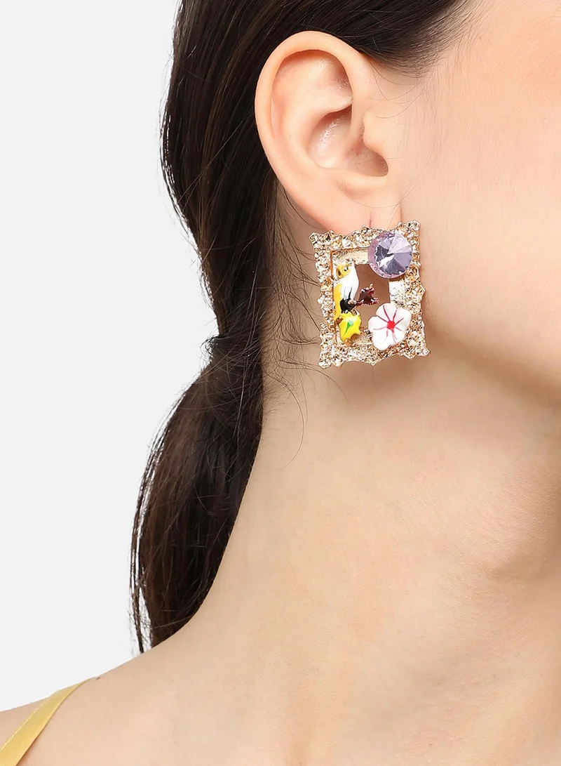 SOHI Party Artificial Stud Earring Jewellery