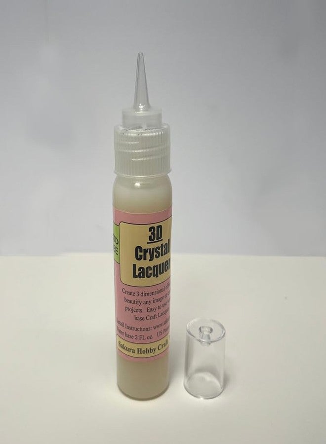 Sakura Hobby Craft Sakura Hobby 3D 2-ounce Crystal Lacquer,Clear - Image 2
