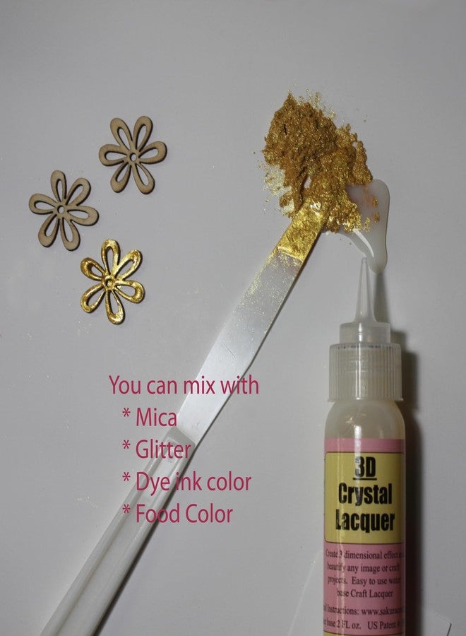 Sakura Hobby Craft Sakura Hobby 3D 2-ounce Crystal Lacquer,Clear - Image 5