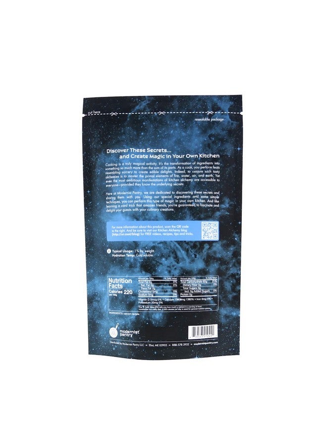 Modernist Pantry Pure Calcium Lactate ⊘ Non-GMO Vegan OU Kosher Certified - 400g/14oz - Image 3