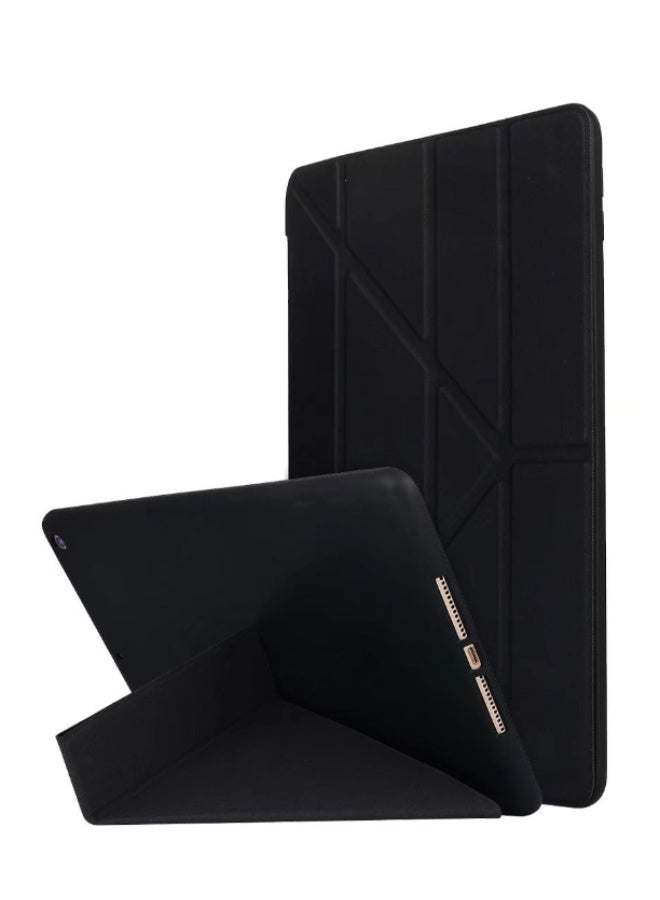 eGreen99 for iPad Air 13 inch (2024 6th M2 / 2025 7th M3 / 2026 8th M4) / ipad Pro 12.9 inch (22/21/20/18) Case Cover, Honeycomb 4+Y-Shaped Design, Multi Angle, Automatic Wake-Up/Sleep, Comfortable Skin Touch, Ultra-Thin Y-Shaped Bracket Protective Cover, Soft Tpu Back,Black - Image 5