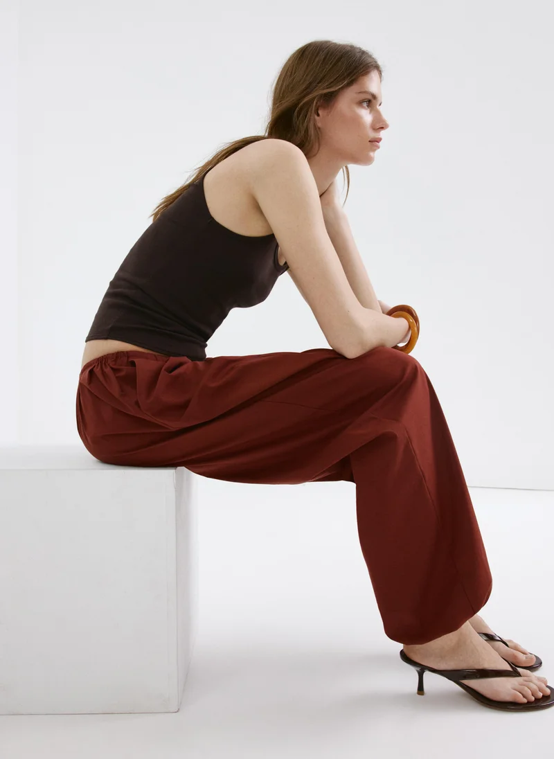 Mango 30-MARRON Top Chloe for Women | Best Price UAE