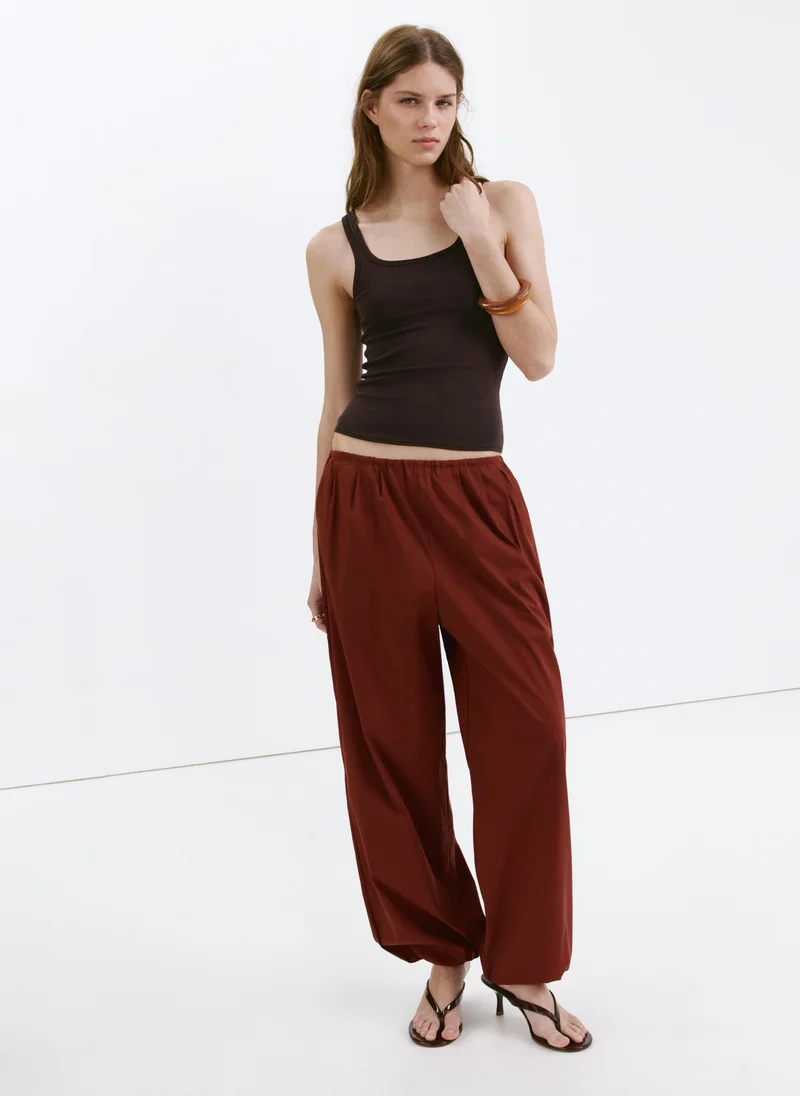 Mango 30-MARRON Top Chloe for Women | Best Price UAE