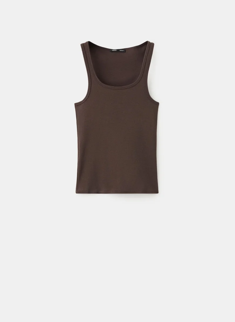 Mango 30-MARRON Top Chloe for Women | Best Price UAE