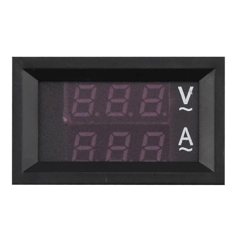 AC60-500V LED Digital Dual Display Voltage Current Meter Tester with 10A/50A/100A Transformer 1Pcs(50A) - Image 3