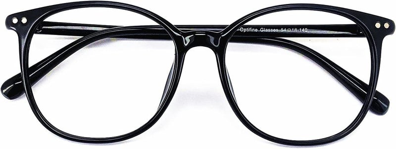 OPTIFINE Reading Glasses Anti Blue Light Blocking Reader Oversized Frame for Women Men for Mid Big Face Anti Eyestains - Image 1