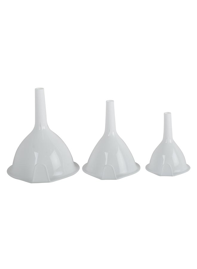 Prestige 3-Piece Funnel Set White ‎10.4x13.2x12.8cm - Image 1