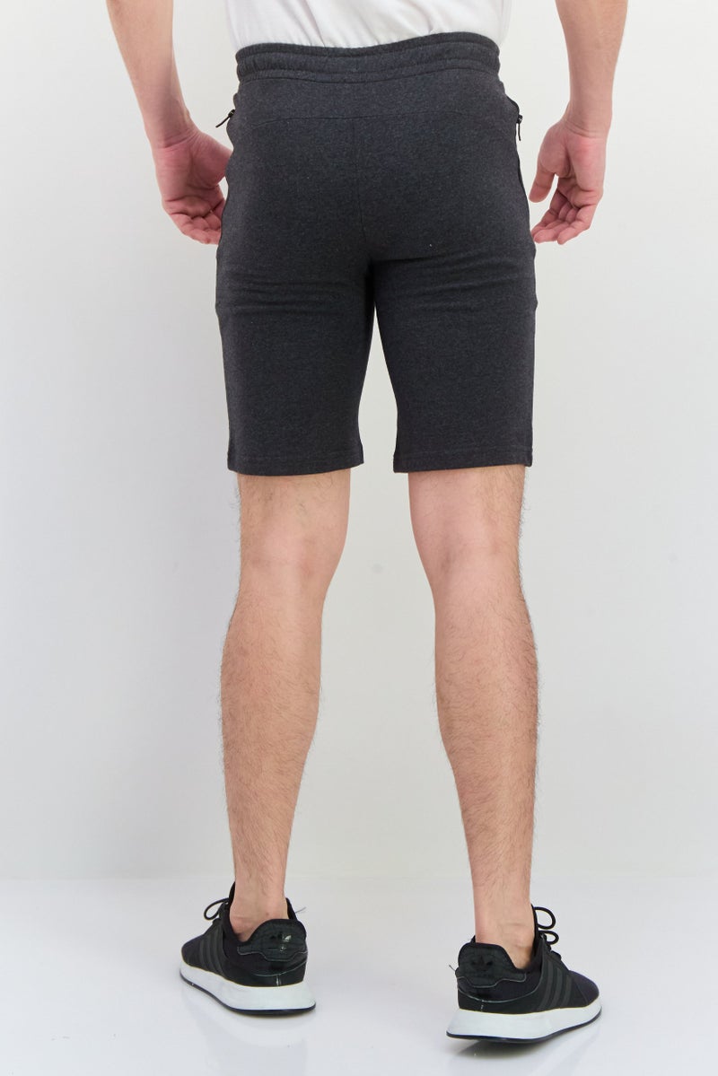 PUMA Men Slim Fit Brand Logo Outdoor Shorts, Grey - Image 3