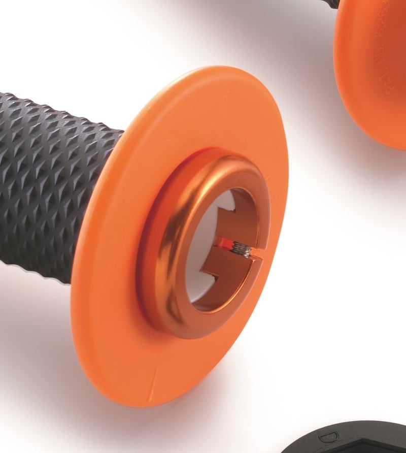 KTM Closed Lock On Hand Grip Set, 300, 350, 450, 500, XC, XC-W, SX-F, EXC-F, 1999-2016 (78102924000) - Image 2