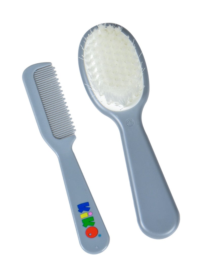 Kiko Brush And Comb-Gray  - Image 1