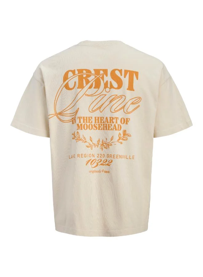 JACK & JONES Logo Crew Neck T-Shirt