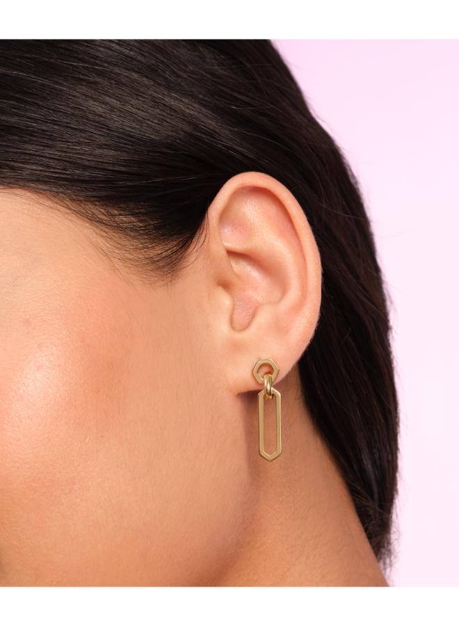 OLIVIA BURTON Trend Hex Drop Earrings - Image 3