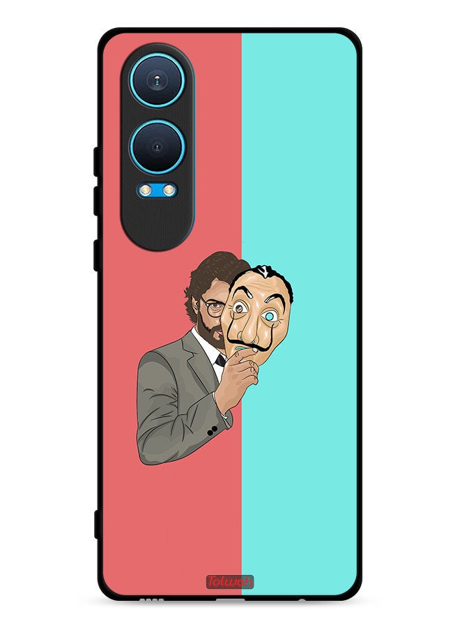 Tolwak OnePlus Nord CE4 Lite 5G Protective Case Cover The Professor Art - Image 1