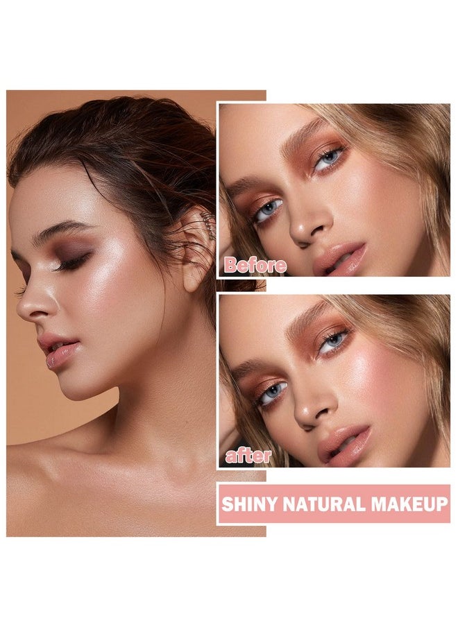 2Pcs Face Glitter Highlighter Makeup Palette Shimmer Contour Powder Waterproof Longlasting Brightens Face Contour Illuminator Highlighters Blush Powder Makeup Palettepearl White Fairy Pink - pzsku/Z9C54C1B257168B2017B6Z/45/_/1707975322/1685fe04-eb46-4643-91a1-2c099db8a1a1