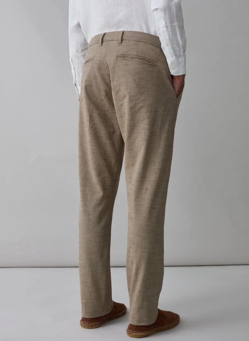 Ovs Yarn-Dyed Chino Trousers