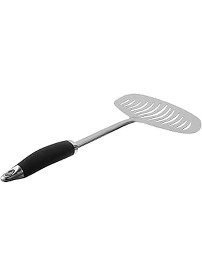 Stainless Steel Fish Spatula and Steak Turner Kitchen Cooking Utensil for Grilling Seafood Meat - Image 1