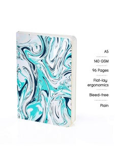 FACTOR NOTES FACTOR NOTES Sketchbook: A5|140 GSM|Textured Fine Grain Medium Surface Acid-Free Artist-Grade Paper (Ocean Lullabies), Ink  - Image 3