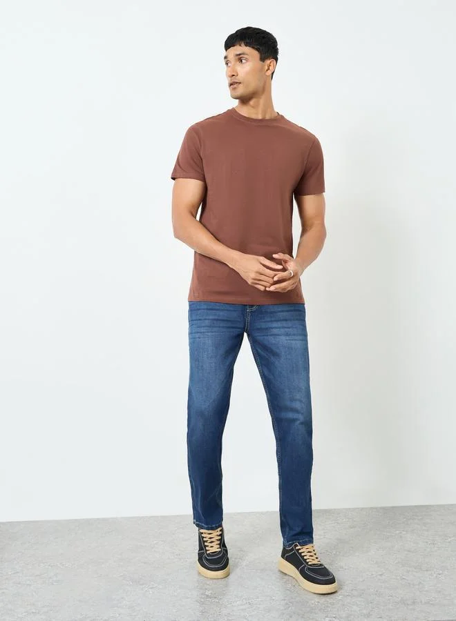 Styli Men Stretch Cotton Slim Fit Jeans
