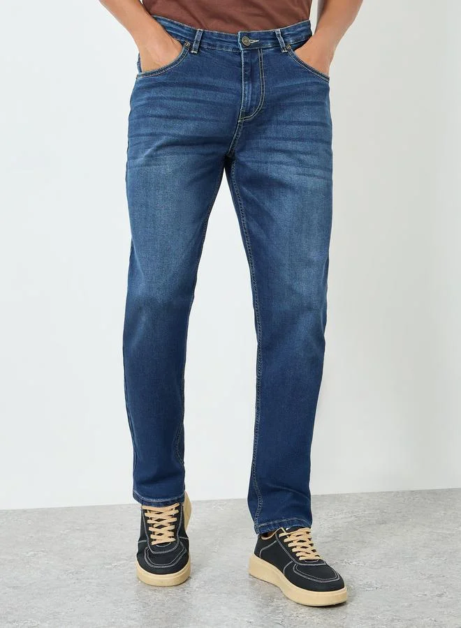 Styli Men Stretch Cotton Slim Fit Jeans