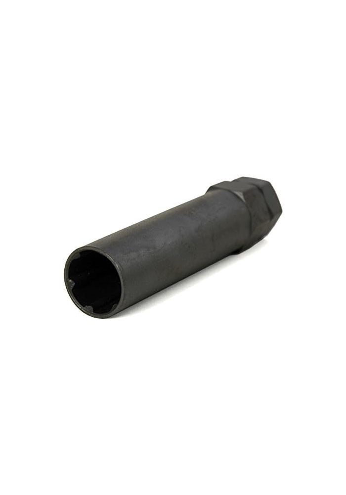 Circuit Performance Spline Drive Tuner Acorn Lug Nuts Black 1/2x20 1/2" Forged Steel (24pc + Tool) - Image 5