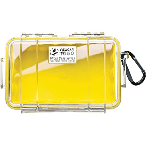 Pelican 1050 Micro Case YellowClear - Image 1