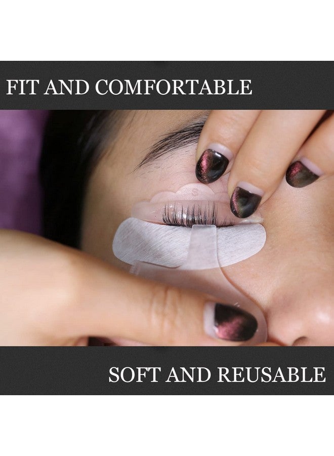 Libeauty Lash Lift Rods Lash Lift Pads 6 Pcs Sss Reusable Eyelash Perming Curler Shield Pads With Premium Pu Storage Case For Perfect Lash Lifting - Image 2