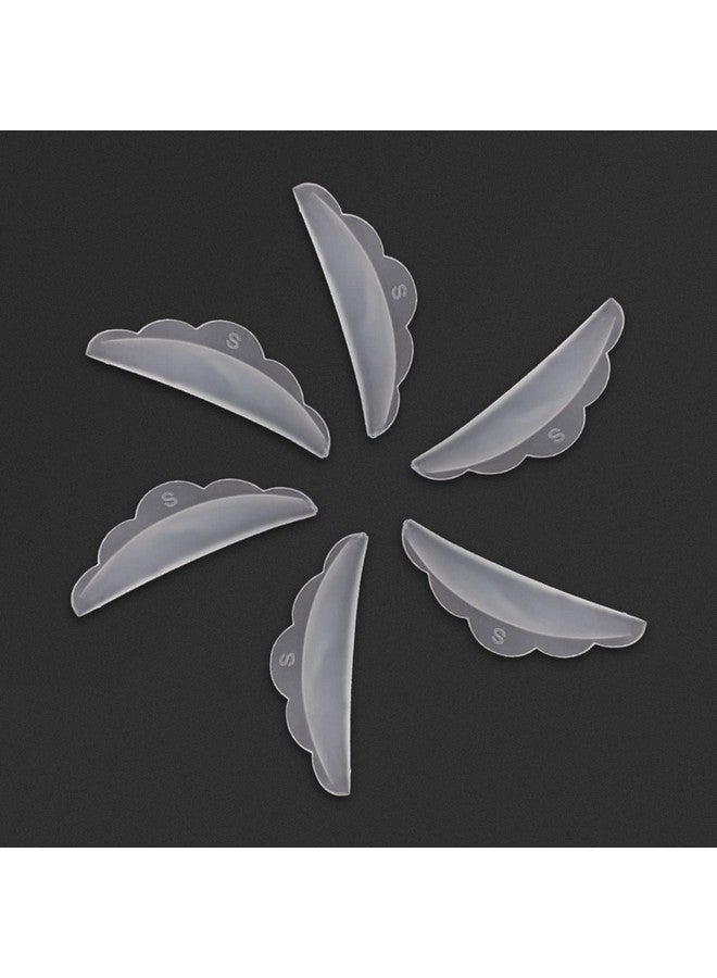 Libeauty Lash Lift Rods Lash Lift Pads 6 Pcs Sss Reusable Eyelash Perming Curler Shield Pads With Premium Pu Storage Case For Perfect Lash Lifting - Image 4