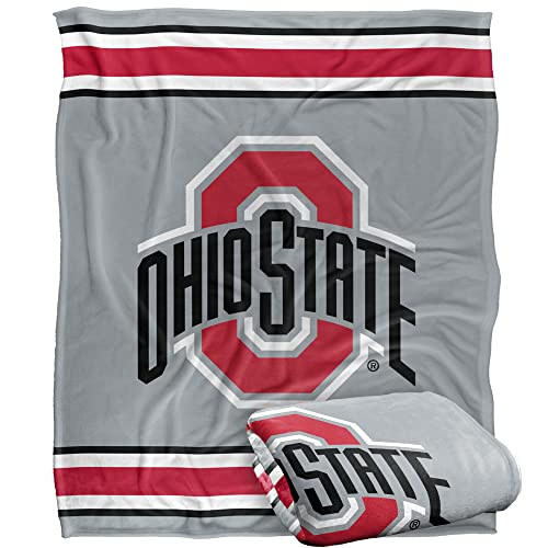 LOGOVISION The Ohio State University Blanket, 50"x60" Primary Logo Silky Touch Super Soft Throw Blanket - Image 1