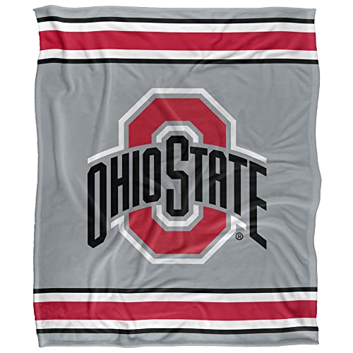 LOGOVISION The Ohio State University Blanket, 50"x60" Primary Logo Silky Touch Super Soft Throw Blanket - Image 2