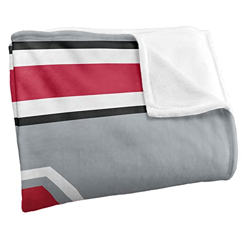 LOGOVISION The Ohio State University Blanket, 50"x60" Primary Logo Silky Touch Super Soft Throw Blanket - Image 3