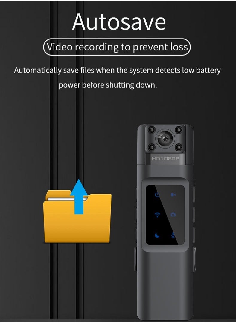 GULFLINK - GULFLINK MD32-2K 1080P HD Mini Portable Digital Video Recorder Body Camera. - Image 1