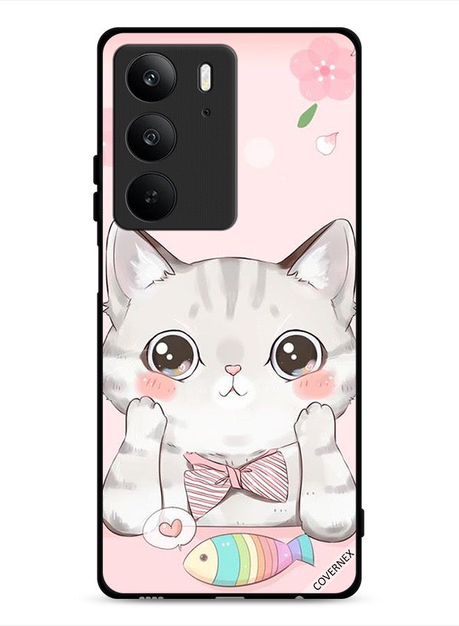 Covernex Realme C75 4G Protective Case Cover Cat Fish - Image 1