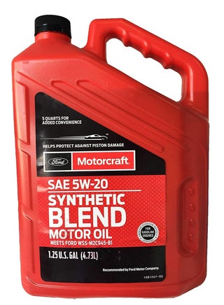 Motorcraft Premium SAE 5W-20 Synthetic Blend Engine Oil (4.73L) - pzsku/Z9C55D78CC63548245695Z/45/_/1697120866/9901cfc1-dc05-4280-acd0-f81389e92754